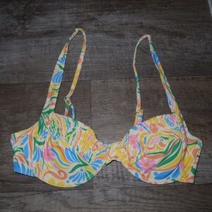 Floral Bikini Top